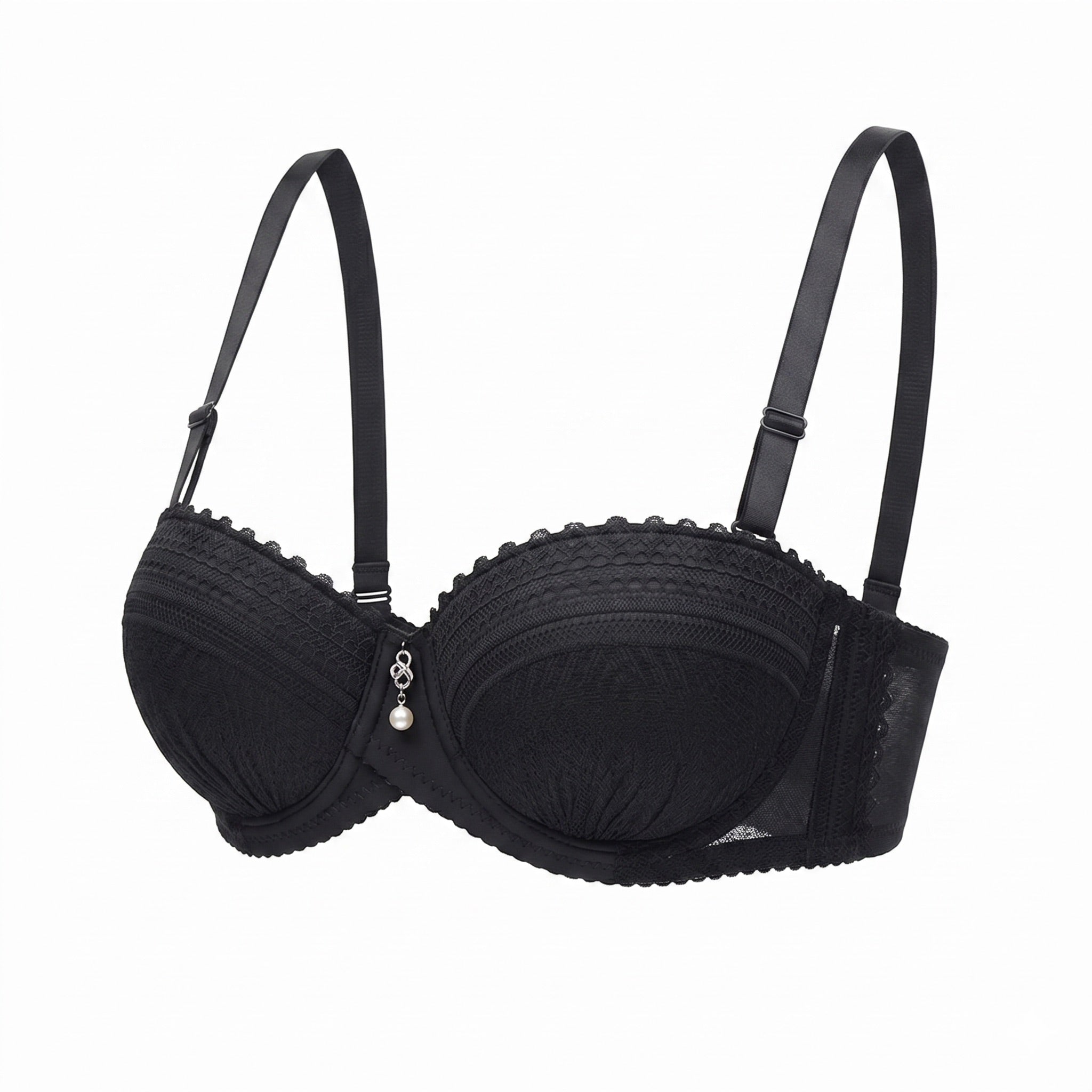 LumiLace™ Half‑Cup Push‑Up Bra