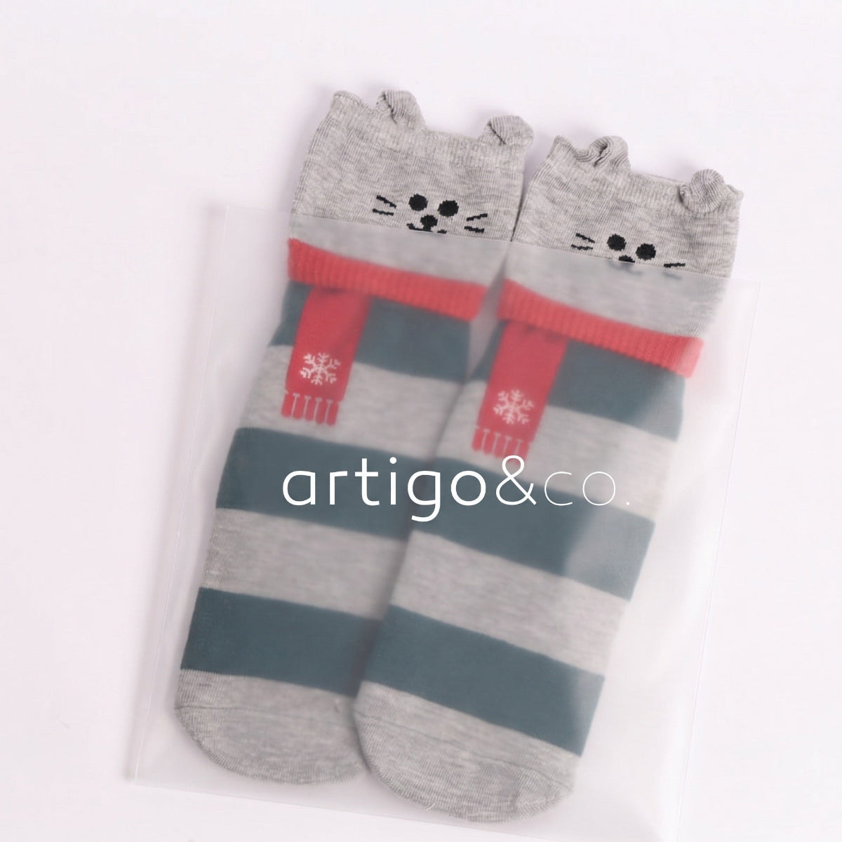 PawJoy Festive Crew Socks™