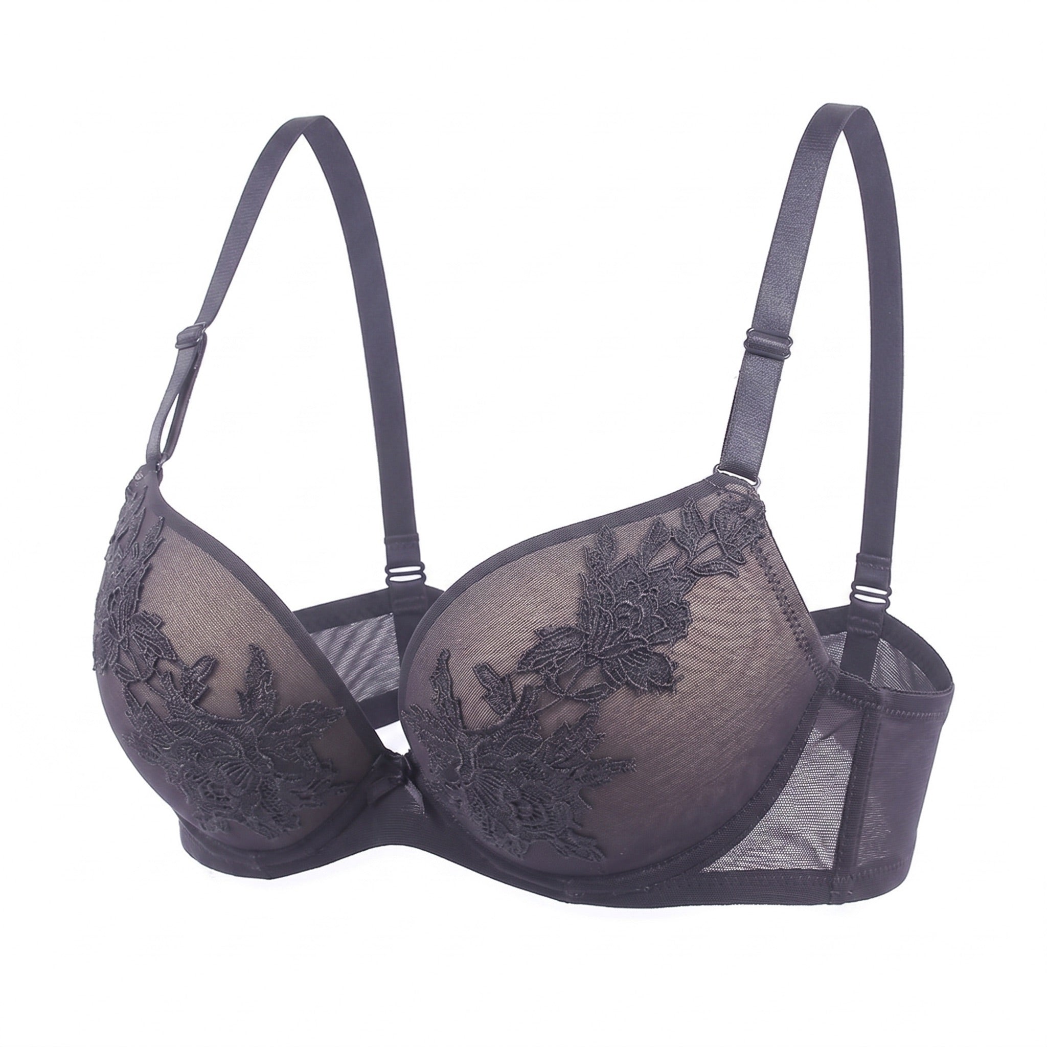 FleurEase™ Embroidered Comfort Bra