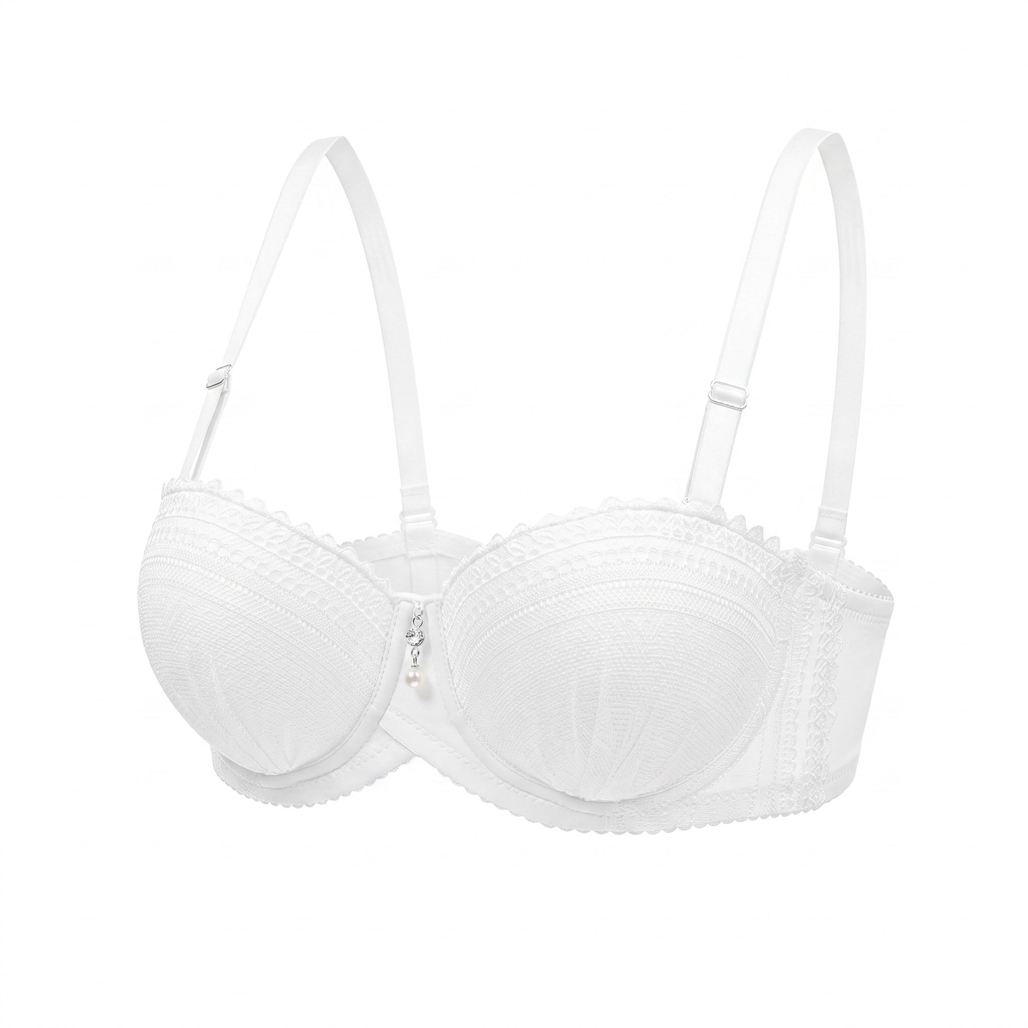 LumiLace™ Half‑Cup Push‑Up Bra