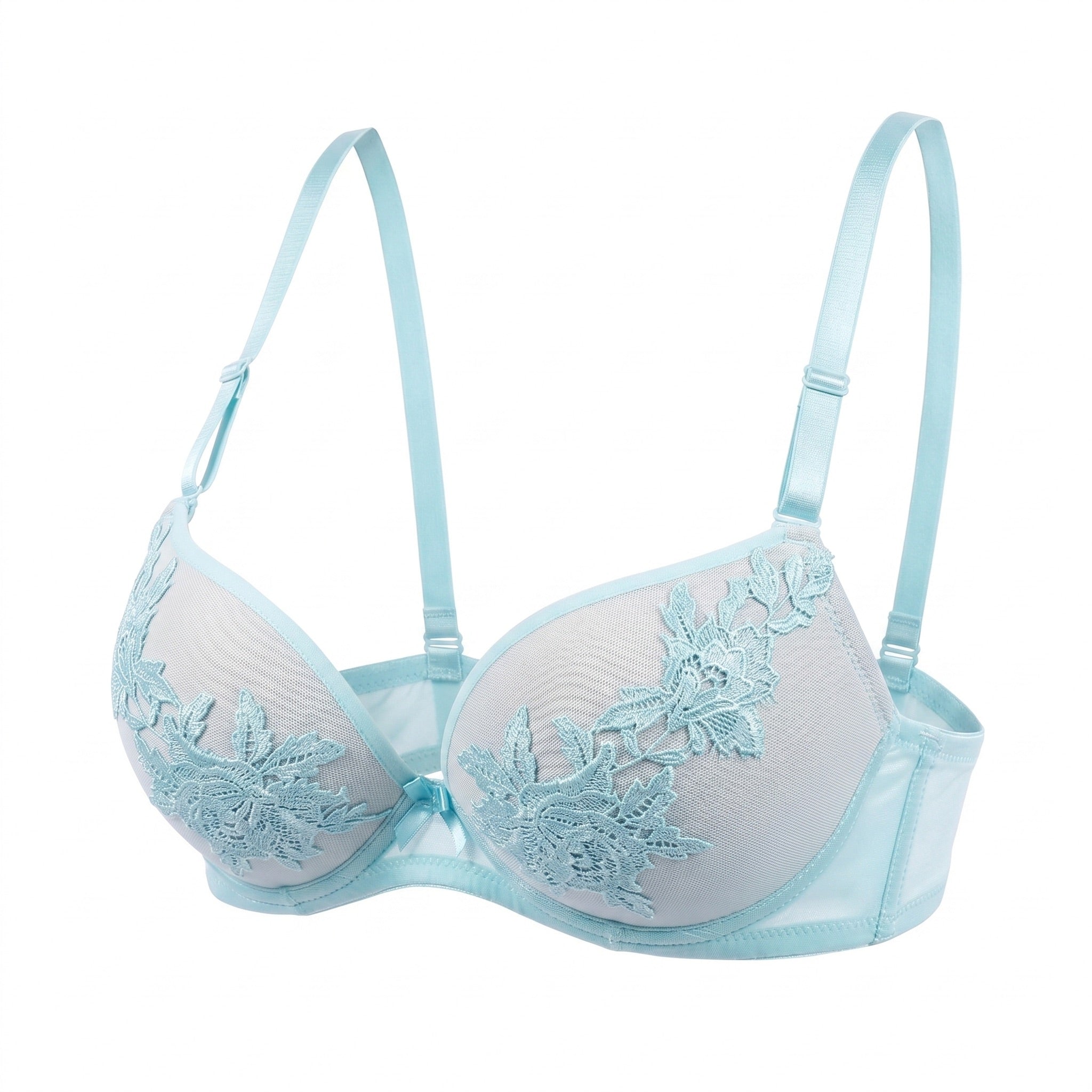 FleurEase™ Embroidered Comfort Bra