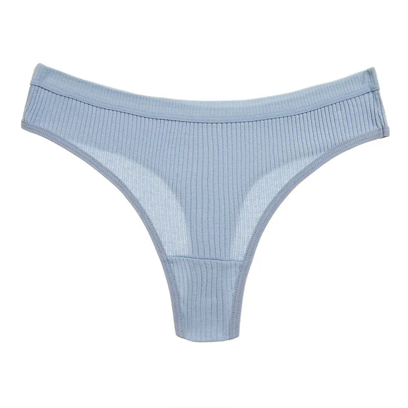 StripeAir™ 4PCS Soft Cotton G‑String Set